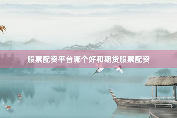 股票配资平台哪个好和期货股票配资